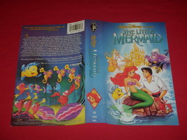 Disney The Little Mermaid VHS Movie Recalled Banned Art Cover Black Diamond - £232.29 GBP