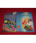 Disney The Little Mermaid VHS Movie Recalled Banned Art Cover Black Diamond - $18.61