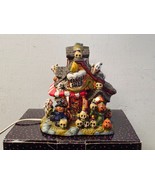Vintage Halloween 2001 Spooky Hollow Porcelain Lighted House Village Can... - €16,90 EUR