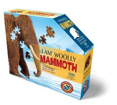 Madd Capp WOOLLY MAMMOTH 100 Piece Jigsaw Puzzle For Ages 6+ - 4017 - Unique Ani - £12.92 GBP