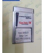 Hioki 8808-01 Setup Card IGC 53938-52 Compact Flash For Hioki Memory HiC... - $14,681.83 MXN