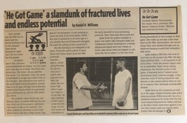 He Got Game vintage Article Denzel Washington AR1 - £4.53 GBP