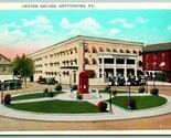 Center Square Gettysburg Pennsylvania PA UNP Unused WB Postcard D14 - $9.85