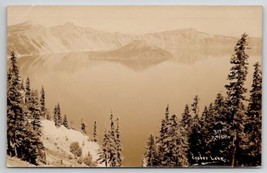 RPPC Crater Lake Oregon Paterson Photo Postcard B42 - £7.82 GBP