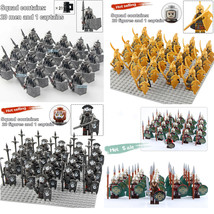 21Pcs/set Uruk-hai Dwarf army Elf Guard The Hobbit Lord of the Rings Minifigures - £26.37 GBP