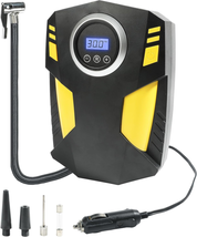 Tire Inflator Portable Air Compressor,12V DC Car Tire Pump with Digital Pressure - £21.49 GBP