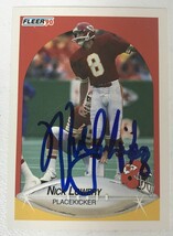Nick Lowery Autographed Signed 1993 Fleer Football Card - Kansas City Ch... - $15.00