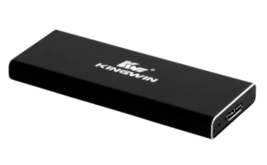 Kingwin KM-U3NGFF Super Speed USB 3.1 External Enclosure Adapter SSD Black - $20.66