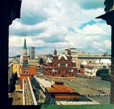 1990 Russian Postcard Moscow Spassky Tower Red Square Cold War Vtg USSR ... - $19.99