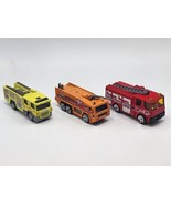 3 Lot-Matchbox-Emergency-1992 Airport Fire Truck-1998 Dennis Sabre-Scani... - $24.41 CAD