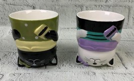 Cute Animal 3D Upside Down Design Coffee Mug Set Christmas Gift Idea Cat... - £22.39 GBP