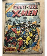 Marvel Giant-Size X-Men #1 Metal Sign 13x9 Embossed Comic Cover Open Road - $179.15 MXN