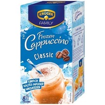 Kruger FROZEN Cappuccino: CLASSIC coffee sticks (8) -FREE SHIPPING - £9.74 GBP