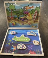 PBS KIDS Toys Explore the Beach Take Along Wooden Puzzle Playset - $29.36 CAD