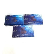 Lot of 3 New Sony Hi Fi 90 Minute Normal Bias Blank Cassette Tapes Type ... - $8.59