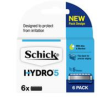 Schick Hydro 5 Mens Refill Razor Blades 6pk - $143.09 CAD