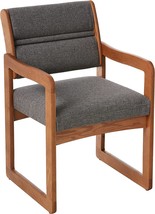 Mallet Valley Guest Chair Made Of Wood, In Medium Oak. - £164.63 GBP