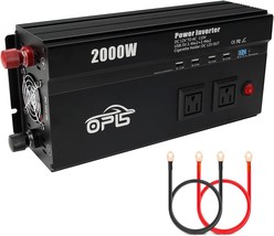 Power Converter With 2.4A Usb Port And Qc3.0 Quick Charge For Home, Rv, And - £148.53 GBP