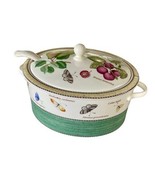 Wedgwood Sarahs Garden Soup Tureen Lid and Ladle New Vintage 1997 Made E... - $2,745.47 MXN