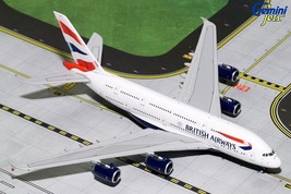British Airways Airbus A380 G-XLEC Gemini Jets GJBAW1679 Scale 1:400 RARE - £86.46 GBP