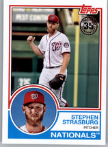 2018 Topps 1983 Topps Baseball 83-36 Stephen Strasburg  Washington Nationals - £0.78 GBP