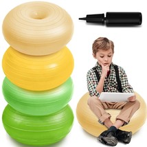 4 Pcs Flexible Seating For Classroom Elementary Yoga Ball Chairs For Kids Inflat - £46.93 GBP