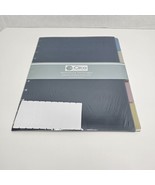 CIRCA Multicolored  Tab Dividers 5 Plastic  Letter Size   Levenger  Divi... - £18.95 GBP