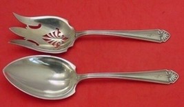 Betty Alden by Reed and Barton Sterling Silver Salad Serving Set 2pc Fan... - $305.91