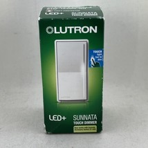 Lutron Sunnata Touch Dimmer STCL-153MR-WH White LED+ Advanced Technology White - £17.17 GBP