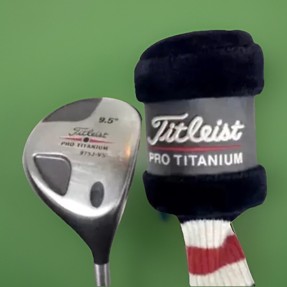 Titleist Pro Titanium 9.5° Graphite Stiff Golf Driver 45.5&quot; RH - £27.28 GBP