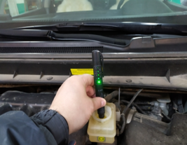 Brake Fluid Tester Vehicle Car Test Led Indicator Pen Liquid Tool For DOT3 DOT4 - £9.10 GBP