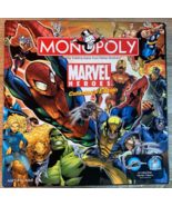 Monopoly Marvel Heroes Collector&#39;s Edition Board Game 2006 100% COMPLETE - £23.64 GBP