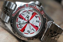 Russian Mechanical Automatic Wrist Watch VOSTOK AMPHIBIAN DIVER 110750 - £99.91 GBP
