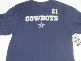 NFL Dallas Cowboys Ezekiel Elliott Blue T-Shirt X-Large/XL NWT  - £18.68 GBP