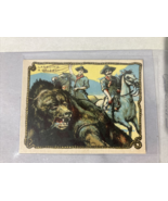 1909-12 Hassan Cowboy Series Tobacco T53 Lassoing A Grizzly RARE CANADIA... - £31.02 GBP