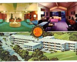 Quality Courts Motel Park Arlington Postcard Arlington Virginia  - £7.78 GBP
