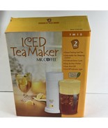 Mr. Coffee 2 Qt. Quart Iced Tea Maker Yellow Lid Model TM1S Makes 8 Cups - $52.57 CAD
