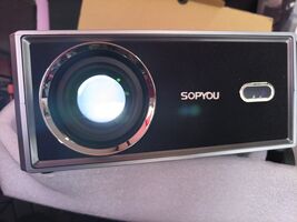 Sopyou Aurora P5 Projector 1080P Full HD WiFi Electric Focus - $87.22