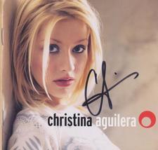 2X Signed Christina Aguilera Cd Autographed The Voice - $124.99