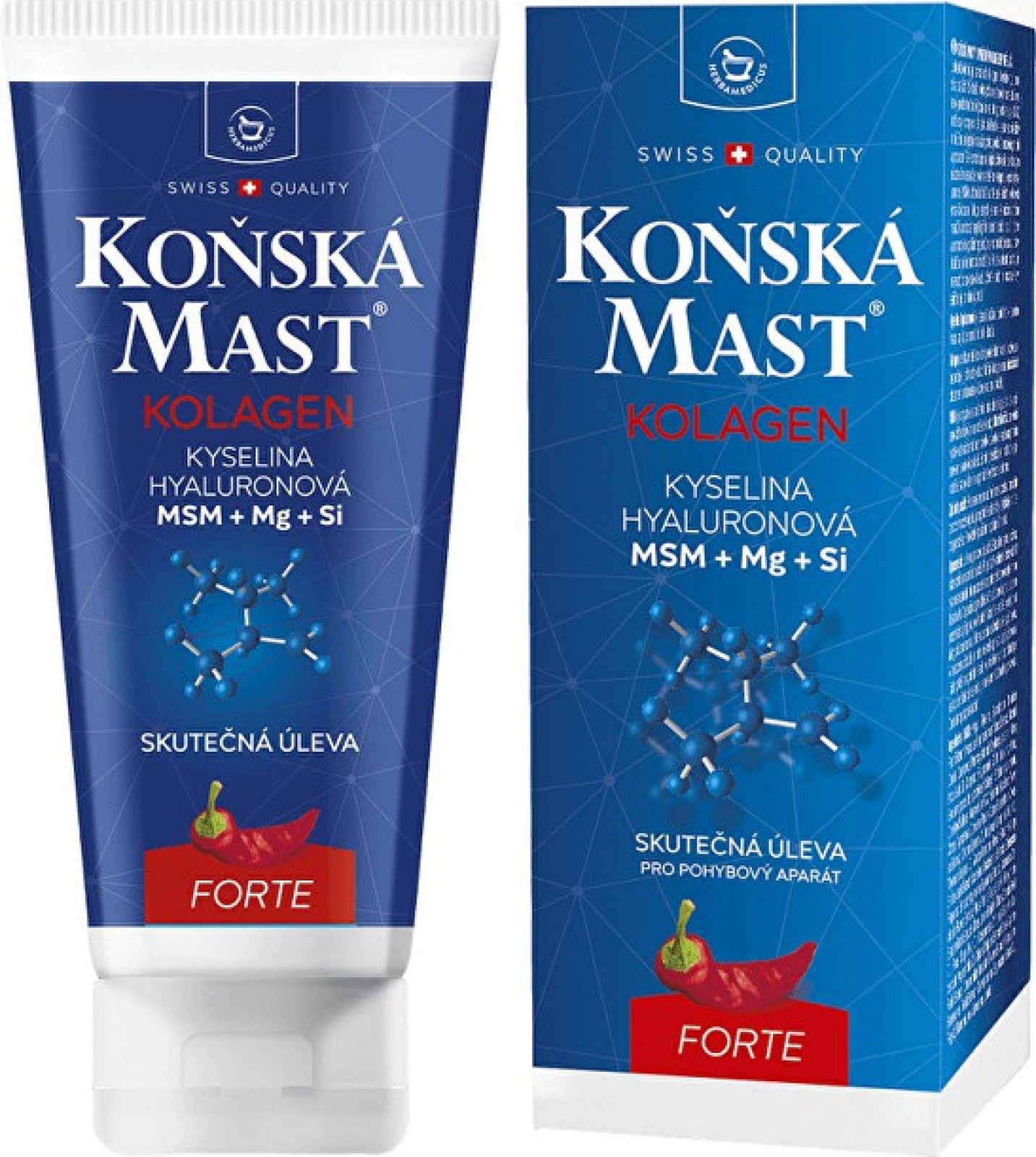 SwissMedicus Horse ointment with marine collagen forte warming 200 ml/6,... - $24.95