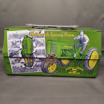 John Deere Moline Illinois Collectible Tin Mini Lunch Box - Has Damage SEE PICS! - £9.73 GBP