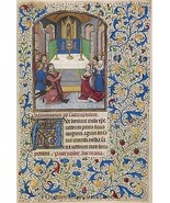 Illuminated Manuscript -- The Adoration of the Eucharist. – 8.5x11&quot; - £9.27 GBP+