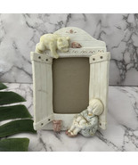 Disney Charpente Vintage Classic Winnie The Pooh Picture Frame Pastel White - $35.06 CAD