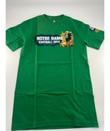Notre Dame Shirt Mens Small Green Football 2015 Short Sleeve Sports Pull... - €13,37 EUR