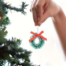Dollhouse Christmas Wreath 1/12 Scale Set of 2 Wreaths - €2,56 EUR