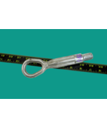 bmw f10 528i 535i 550i tow eye hook towing tool emergency silver 2011-2016 - $698.59 MXN