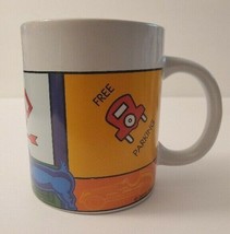 Hasbro 2005 Monopoly (Free Parking, Go, Dice, Chance) Coffee Cup Mug by Sherwood - £7.85 GBP
