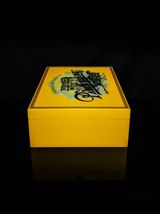Particulares Yellow Ltd Edition  Cigar Humidor  19.25" L x 14.5" W x 6.25" H image 12