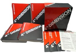 4th Dimension Relational Database for Macintosh User Guides and Referenc... - $72.95
