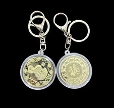 2025 Year of the Snake Keychain Gold Coin - $14.84